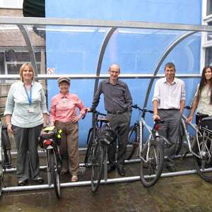 FalcoQuarter Cycle Shelter for the John Pollock Centre