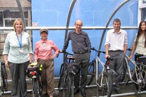FalcoQuarter Cycle Shelter for the John Pollock Centre