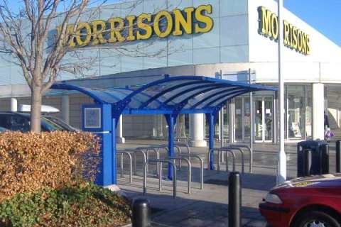 Gyle Shopping Centre - FalcoHarmony Cycle shelter