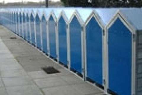 Milton Keynes FalcoSafe Cycle Lockers a Great Success!