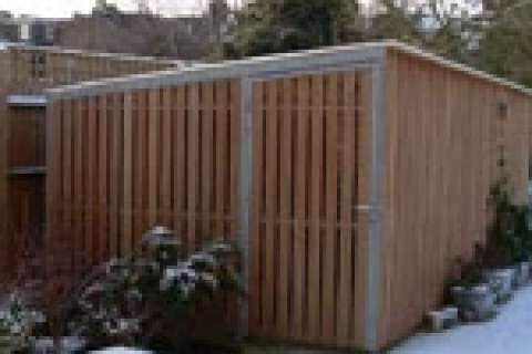 Cycle store for Merton Road, London