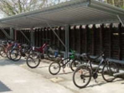 FalcoTel Cycle Canopies for Glyn Technology School