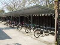 FalcoTel Cycle Canopies for Glyn Technology School