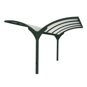 Shelters, Canopies, Walkways and Bin Stores | Cycle Shelters | FalcoGamma Double-Sided Cycle Shelter | image #1|