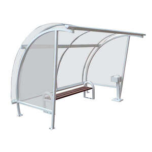 Shelters, Canopies, Walkways and Bin Stores | Waiting Shelters | FalcoLite Waiting Shelter | image #1|