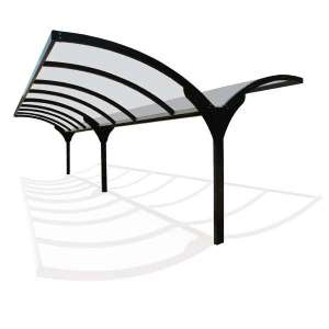 Shelters, Canopies, Walkways and Bin Stores | Smoking Shelters | FalcoGamma Smoking Shelter | image #1|