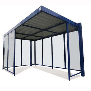 Shelters, Canopies, Walkways and Bin Stores | Waiting Shelters | FalcoSpan Waiting Shelter | image #1|