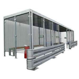 Shelters, Canopies, Walkways and Bin Stores | Waiting Shelters | FalcoLok Waiting Shelter | image #1|