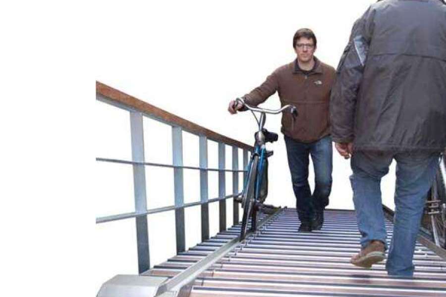 VeloComfort® Automated Cycle Wheel Ramp