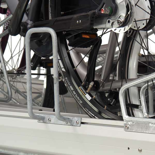 FalcoLevel-Premium+ Two-Tier Cycle Parking