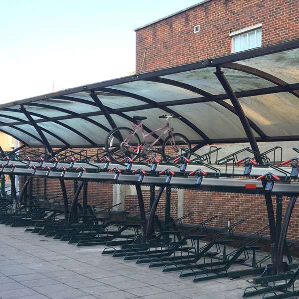 FalcoLevel-Premium+ Two-Tier Cycle Parking
