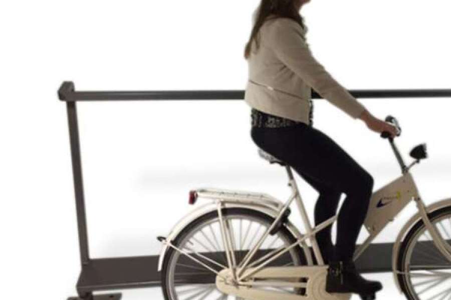 FalcoSupp Cycle Leaning Support Rail