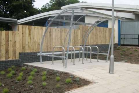 FalcoLite Cycle Shelter for Stanhope Primary School