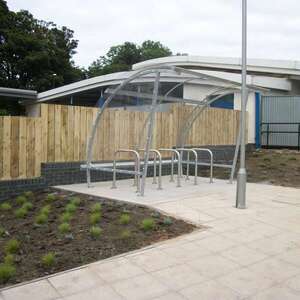 FalcoLite Cycle Shelter for Stanhope Primary School