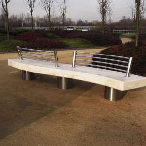 Futuristic Tribune Benches for the IQ Winnerish Estate!