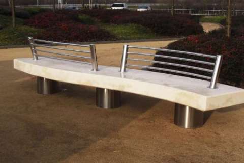 Futuristic Tribune Benches for the IQ Winnerish Estate!