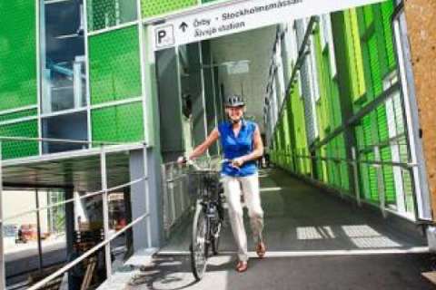 New Ground-Breaking Cycle Hub in Stockholm! 