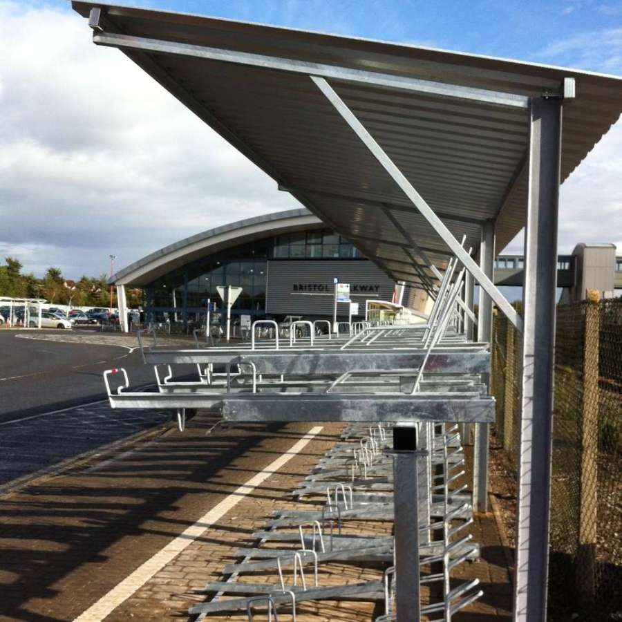 Falco Two-Tier Cycle Parking Installed at Bristol Parkway!