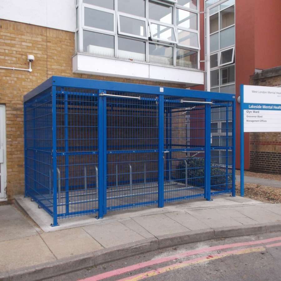 Secure Cycle Store for West London Mental Health NHS Trust!