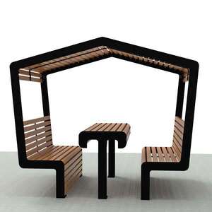 Street Furniture | Picnic Tables | FalcoLinea Seating Pods | image #1