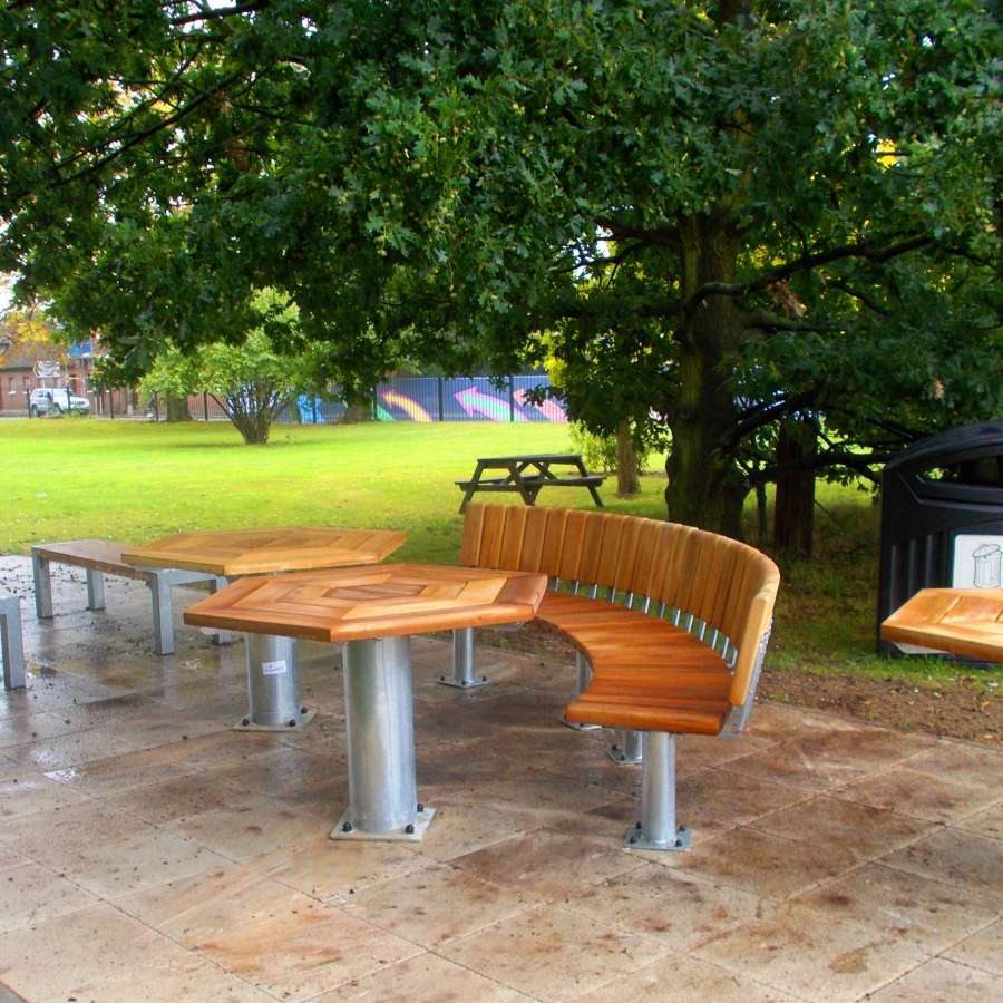 Co-ordinated Street Furniture for Middlesex University!