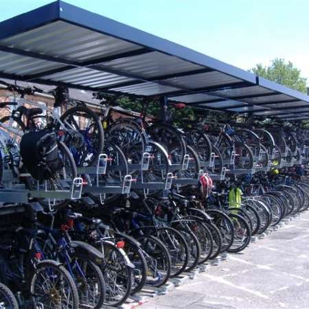 Falco Hits the 30,000 Mark for Two-Tier Cycle Racks!