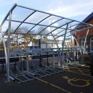 Warwick Railway Station Receives Falco Two-Tier Cycle Parking Systems