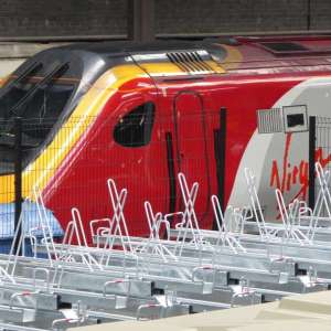 Falco is Right on Track at Euston Railway Station