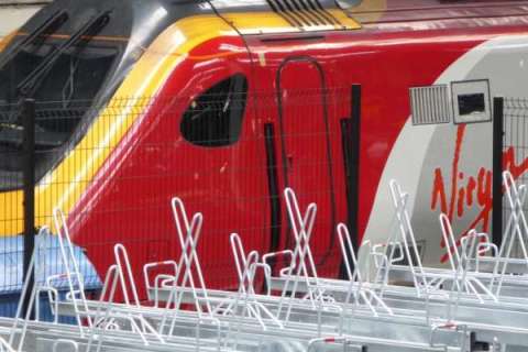 Falco is Right on Track at Euston Railway Station