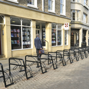 Cambridge City Council Install First Series of FalcoCam Cycle Stands