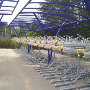 Two Tier Cycle Parking for Harpenden Station