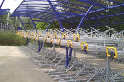 Two Tier Cycle Parking for Harpenden Station