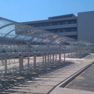 Airbus Receive Falco Shelters and Cycle Parking!