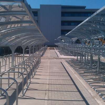 Airbus Receive Falco Shelters and Cycle Parking!