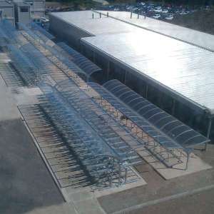 Airbus Receive Falco Shelters and Cycle Parking!