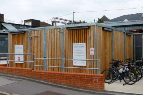 Falco Delivers Secure Cycle Hub for Upminster Railway Station!