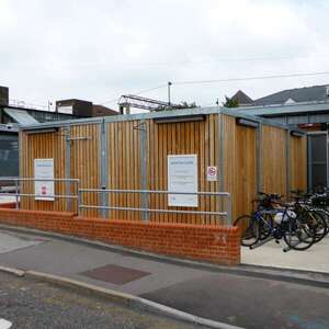 Falco Delivers Secure Cycle Hub for Upminster Railway Station!