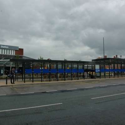 Derby Midland gets Falco Bus, Taxi and Cycle Shelters!