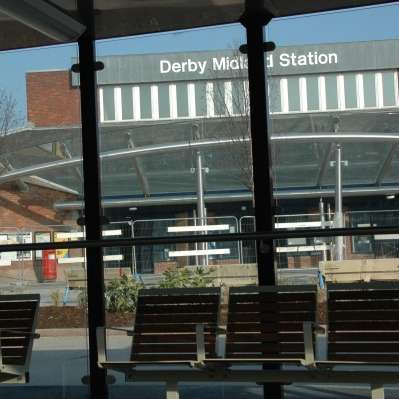 Derby Midland gets Falco Bus, Taxi and Cycle Shelters!