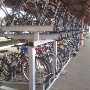 Two-Tier Cycle Racks for Leamington Spa Station