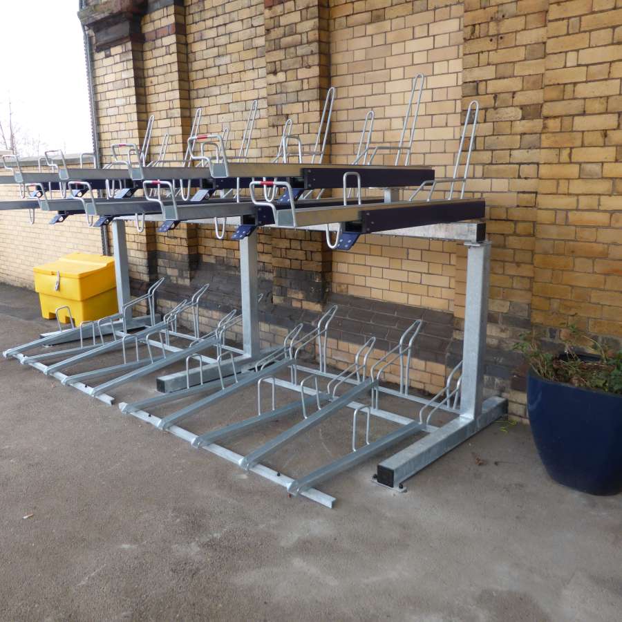 Warrington Station Receives Extra Secure ‘FalcoCam-Plus’ Cycle Stands and Cycle Wheel Ramps!