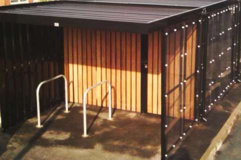 Bespoke Cycle Store for Irlam Railway Station!