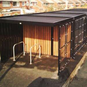 Bespoke Cycle Store for Irlam Railway Station!