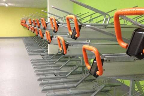 Falco Install 540 Space Underground Cycle Park for the Willem Wilmink Square Plaza in Enschede!