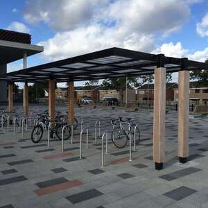 Cycle Canopies for the New Ellesmere Port Sports Leisure Village