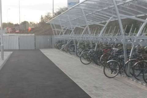 Falco Two-Tier Cycle Parking for Oxford Parkway Station!