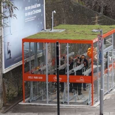 The Third Waltham Forest Cycle Hub Opens at Wood Street Station