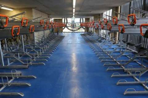 The UK's Largest Cycle Hub Opens at Cambridge Station Incorporating 3,000 Spaces!!!