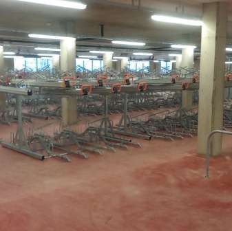 Falco Completes the Second Floor of the UK’s Largest Ever Cycle Hub at Cambridge Station!