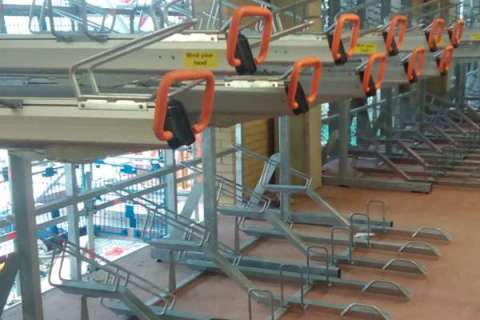 Falco Completes the Second Floor of the UK’s Largest Ever Cycle Hub at Cambridge Station!